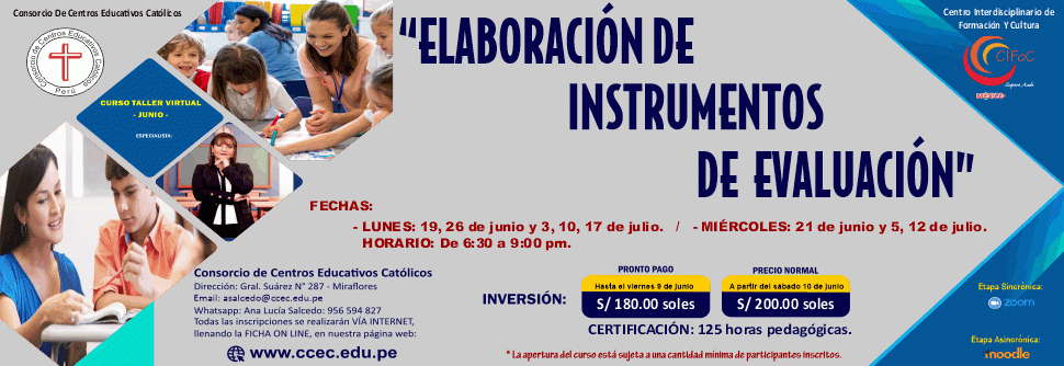 Elaboración de instrumentos de evaluación.